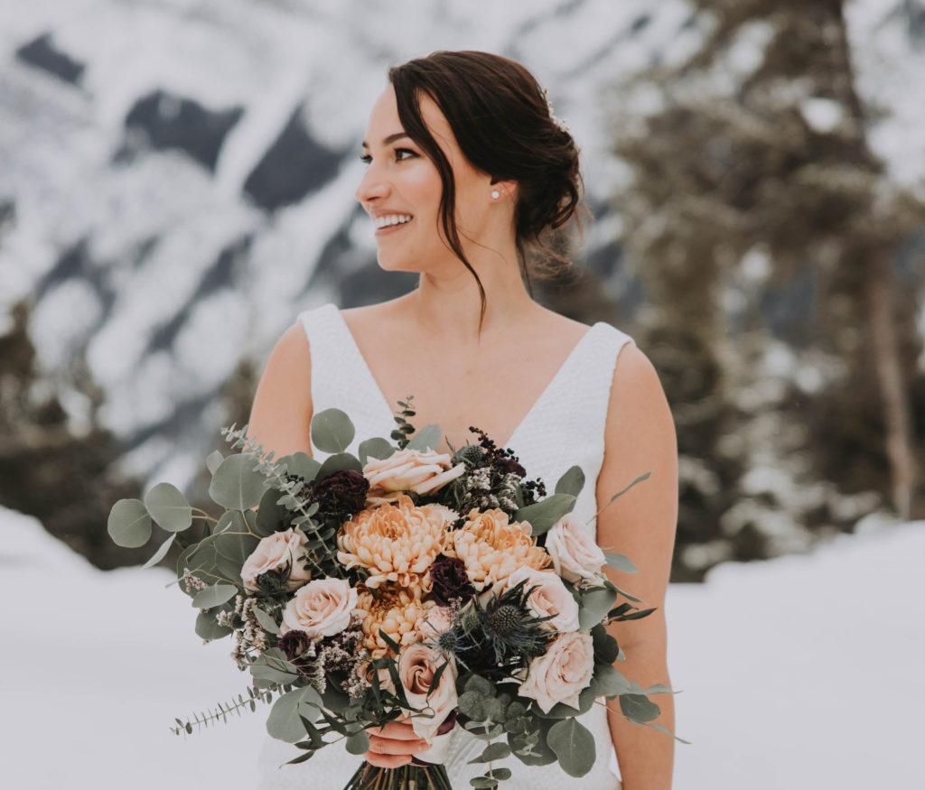 Banff wedding makeup